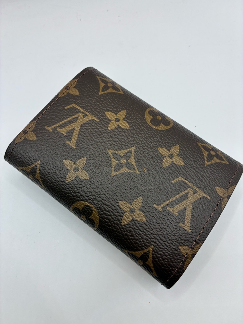 Louis Vuitton Monogram Canvas Wallet with Red lining - Picture 7 of 8
